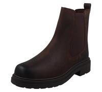 Donna Clarks Grosso Suola Pelle Mid-Height Chelesea Stivali Orinoco3 Top