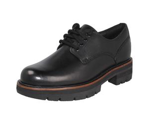 Donna Clarks Grosso Suola Scarpe con Lacci ' Orianna Derby '
