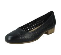 Donna Clarks Juliet Cedar Piatto Scarpe Mocassino