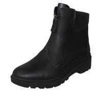 Donna Clarks Leggero Zip Frontale Tacco Basso Casual Stivali Caviglia 'Calla '