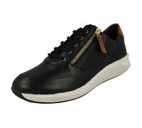 Donna Clarks Moda Zip Dettagliato Tacco Scarpe Sportive - Un Rio Zip