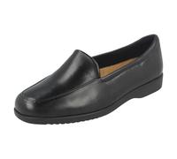 Donna Clarks Pelle Largo E / Ee Mocassini Basse Casual Scarpe Comode Georgia
