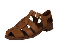 Donna Clarks pelle Morbida Pescatore Basse con Cinturino Estate Scarpe' Hana Sun