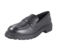 Donna Clarks Pelle Suola Doppia Rifinito Bordo Scarpe Mocassino Orinoco3 Edge
