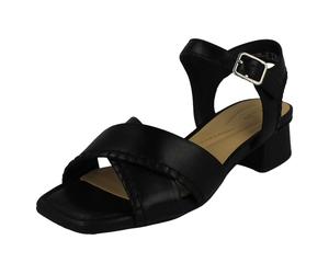Donna Clarks Quadrato Sandali Punta 'Serina 35 Croce '