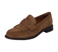 Donna Clarks Smart Camoscio Dettaglio Borchie con Frangia Mocassini' Hana