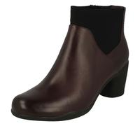 Donna Clarks Smart Stivali Caviglia 'Un Rosa Medio '