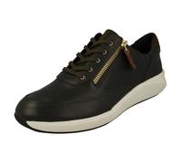 Donna Clarks Un Rio Zip Moda Zip Dettagliato Tacco Scarpe Sportive