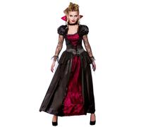 Donna Classic Vampiress Costume Halloween Vampiro Vestito Dracula
