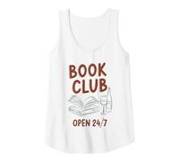 Donna Club del libro Open Wine Reader Canotta