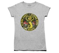 Donna Cobra Kai Dojo T Shirt Karate Kid Retro Vintage Aquila Fang Donna Film