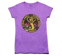 Donna Cobra Kai Dojo T Shirt Karate Kid Retro Vintage Aquila Fang Donna Film