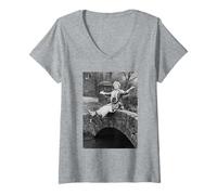 Donna Colin Baker Doctor Who L'attore dei fratelli 1984 Maglietta con Collo a V