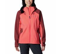 Donna Columbia Mazama Trail Shell (Juicy, Spice) giacca impermeabile M