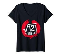 Donna Compleanno Nerd 11 Anni Equazione Matematica Maglietta con Collo a V