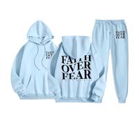 Donna Completi Due Pezzi Palestra Tuta Donne Completa Sportiva Leggera Completo 2 Felpa con Cappuccio Pantaloni Vita Alta Set Coordinati Abbigliamento Elegante Morbida Tempo Libero Yoga Sportswear
