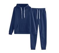 Donna Completi Due Pezzi tuta elegante per il tempo libero Jogging Fitness Tracksuit felpa con cappuccio a maniche lunghe Top e Pantaloni Running Set di Tute Palestra Invernale