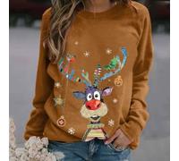 Donna con Cappuccio, 3D, Maniche Lunghe Donna con Cappuccio,(I L) | Per Uso Quotidiano, 3D Morbida, Ideale per Donne, Poliestere Leggero, Taglie S-XXXL