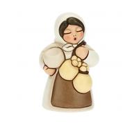 Donna con formaggi, Personaggio bianco del presepe classico Thun