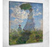 Donna Con Parasole - Madame Claude Monet, mnt177 quadro stampato su tela