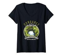 Donna Congaree National Park | South Carolina Maglietta con Collo a V