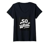 Donna Cool Co What Speech - Costume per Bambini e Bambine Maglietta con Collo a V