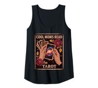 Donna Cool Moms Read Tarot Witchy Goth Psychic Oracle Card Read Canotta