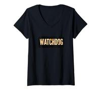 Donna Cool Watchdog Speech Costume per Ragazzi e Ragazze Maglietta con Collo a V