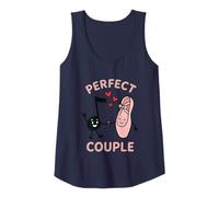 Donna Coppia Perfetta Nota Musicale Scarpa da Balletto Cuori Canotta