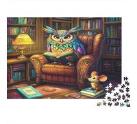Donna Coraggiosa Leone Puzzle 1000 Pezzi Puzzle per Adulti Carta Puzzle per Famiglia Relax Casa Decorazione Regalo 70x50cm/1001pcs