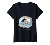 Donna Corduroy A Very Special Bear Illustrated Children's Book Maglietta con Collo a V