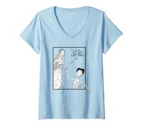 Donna Corpse Bride You May Kiss Halloween Maglietta con Collo a V