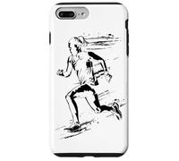 Donna Corridore Triathlon Pista da corsa Custodia per iPhone 7 Plus/8 Plus