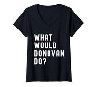 Donna Cosa Avrebbe Fatto Donovan? Maglietta con Collo a V