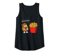 Donna Cosa è Successo Fratello?! Patatine Fritte Divertenti Canotta
