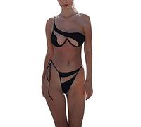 Donna Costume Da Bagno Mare Spiaggia Estate Curvy Beachwear Due Pezzi Brasiliana Vita Alta Swimwear Bikini Sets Elastico Taglie Forti Regolabile Costumi Da Bagno Surf Classico Hot Costume Piscina