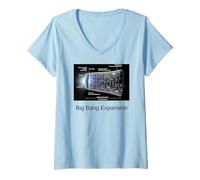 Donna Cronologia dell'espansione del Big Bang Maglietta con Collo a V