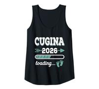 Donna CUGINA 2026 Loading Regalo Divertente cugine maggiori Canotta