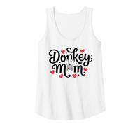 Donna Cute Donkey Mom Donkey Farm Animal Lover Donna Canotta