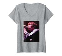 Donna Damon Albarn La Grande Fuga Era Blur Live SECC 1995 Maglietta con Collo a V