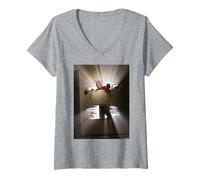 Donna Dana White UFC Presidente Ultimate Fighting Championship Maglietta con Collo a V