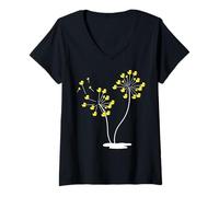 Donna Dandelion Duckie Lover - Anatroccolo giocattolo da bagno anatra di gomma Maglietta con Collo a V