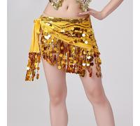 Donna Danza Del Ventre Nappa Lustrini Performance Costume Stanza da Ballo