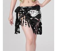 Donna Danza Del Ventre Nappa Lustrini Performance Costume Stanza da Ballo