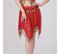 Donna Danza Del Ventre Rete Paillettes Performance Costume Stanza da Ballo