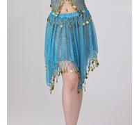 Donna Danza Del Ventre Rete Paillettes Performance Costume Stanza da Ballo