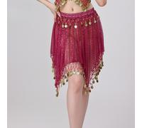 Donna Danza Del Ventre Rete Paillettes Performance Costume Stanza da Ballo