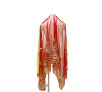 Donna Danza Del Ventre Velo Sciarpa Fiore Stampa Performance Accessorio