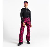 Donna DARE2B Rosa/Nero Ghiaccio Pantaloni Sci Tavola Graffti Esclusivo Corti