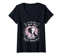 Donna Dark Romance Booktok I'm Not Weird I Just Love Dark Romance Maglietta con Collo a V